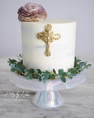 Baptism Cake 