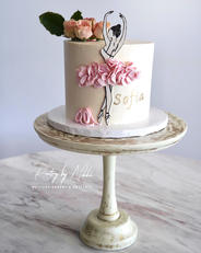 Ballerina Cake 